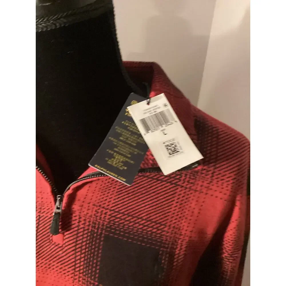 NWT Polo Ralph Lauren buffalo plaid Holiday Heritage long sleeve top - Picture 6 of 7